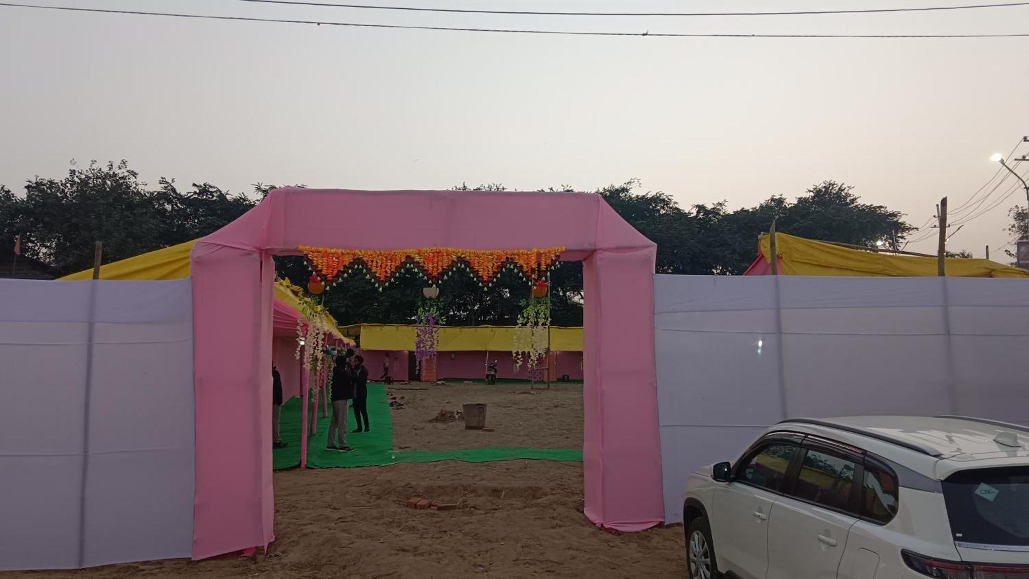 Mahakumbh Luxury Cottage Allāhābād Junction Exterior foto